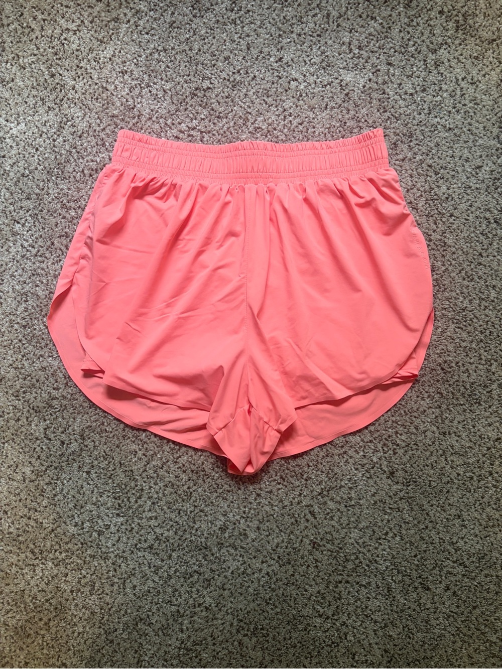 PARAGON Coral Pink Athletic Running Shorts